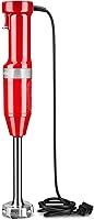 Vista 2 de KitchenAid - Batidora de mano con cable de velocidad variable con accesorios, rojo imperio, KHBV83ER