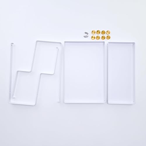 Vista 21 de Organizador de baño, organizador de encimera de baño de 2 niveles, organizador de especias de cocina, estante de almacenamiento de encimera