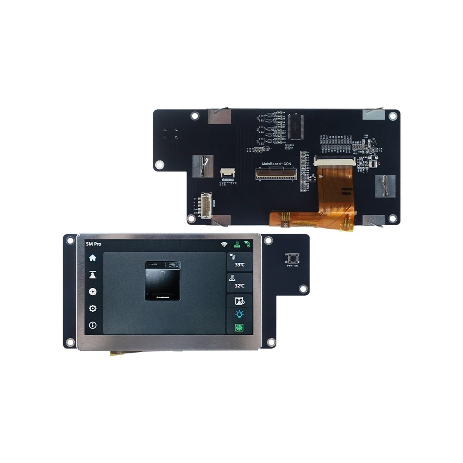 Schermo Touch 4.3 Pollici Compatibile Con Flashforge AD5M Pro | Stampa 3D, controllo touch, display chiaro, installazione semplice, accessorio sostitutivo
