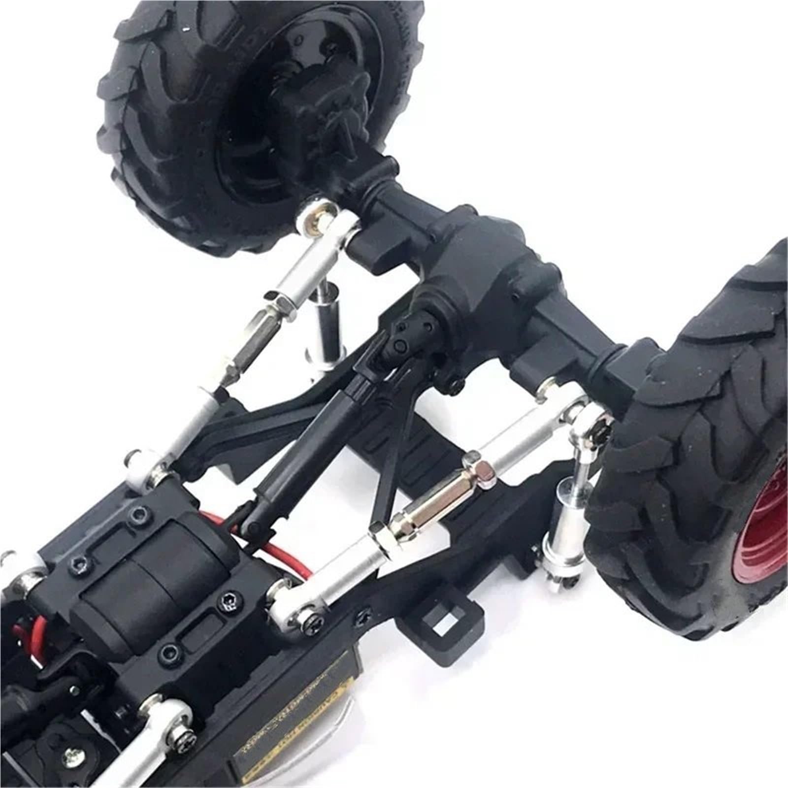 Per FMS Per Xiaoqi Per FCX24 1/24 Aggiornamento In Metallo Ammortizzatore Tirante Tiranteria Dello Sterzo RC Accessori Auto Accessori Giocattoli Rc