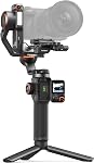 Hohem iSteady MT3 Pro 3-Axis Gimbal Stabilizer pour caméra, AI Traqueur avec lumière de remplissage, pour appareil photo sans miroir/poche/action/Smartphone, commande d'écran tactile amovible, pour Canon/Nikon/Sony/Fujifilm