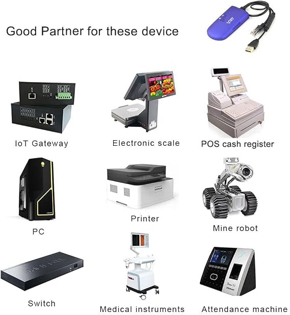 VONETS VAP11G-300 WiFi Bridge/Ethernet Wireless Hotspot Repeater/WiFi to Ethernet RJ45 Adapter Convertor for DVR, PS3, IoT Device, Network Printer, Industrial PLC, IP Camera Network Devices