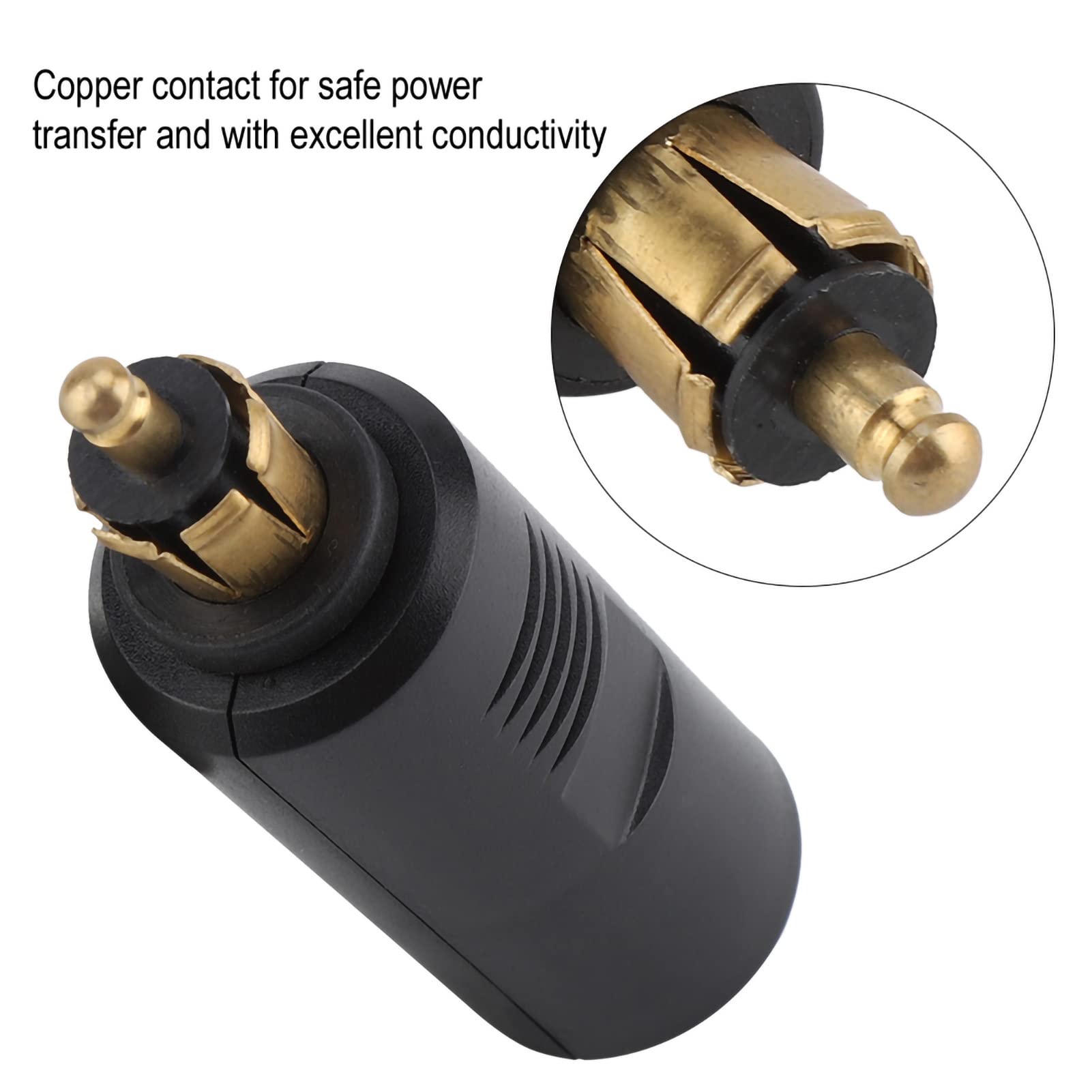 Gniazdo Zapalniczki Samochodowej 12 V, Adapter Wtyczki Europejskiej Zapalniczki 12 V do Gniazda DIN