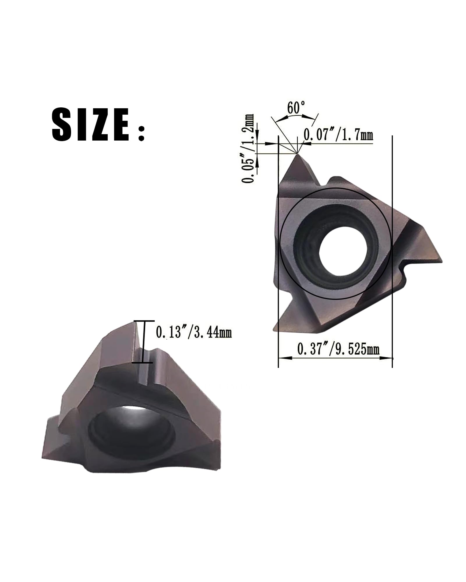 Threading Tool Holder with Carbide Inserts - Buy Now -3