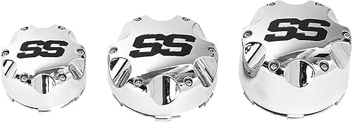 ITP 332131SS3R SS Tapa central de aleación - Cromo - Patrón de pernos 4/110