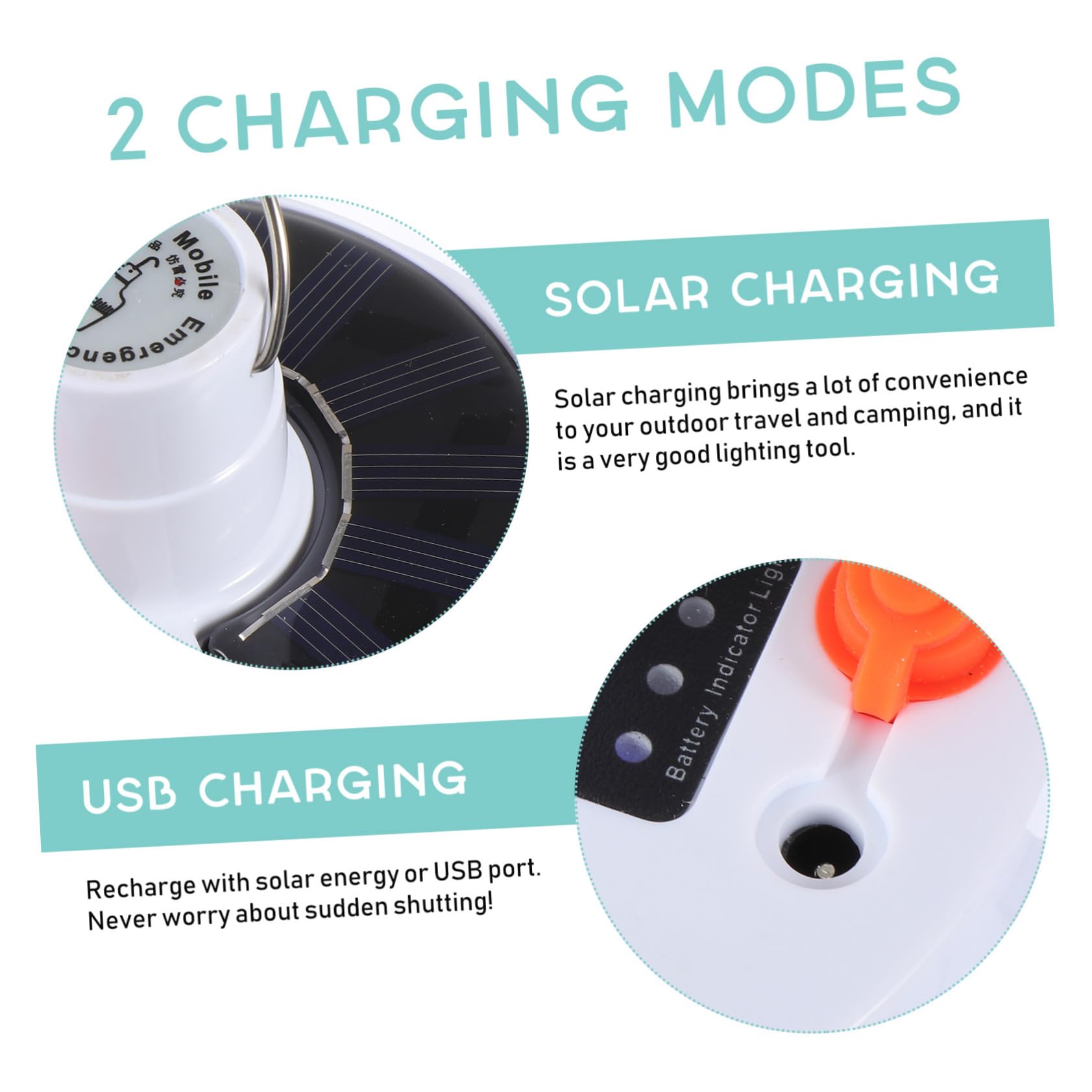 Lámpara Solar Plegable Recargable para Camping, Luz de Emergencia LED , Luz Colgante Multifuncional para Exteriores, Uso en Tienda de Campaña y Actividades al Aire Libre