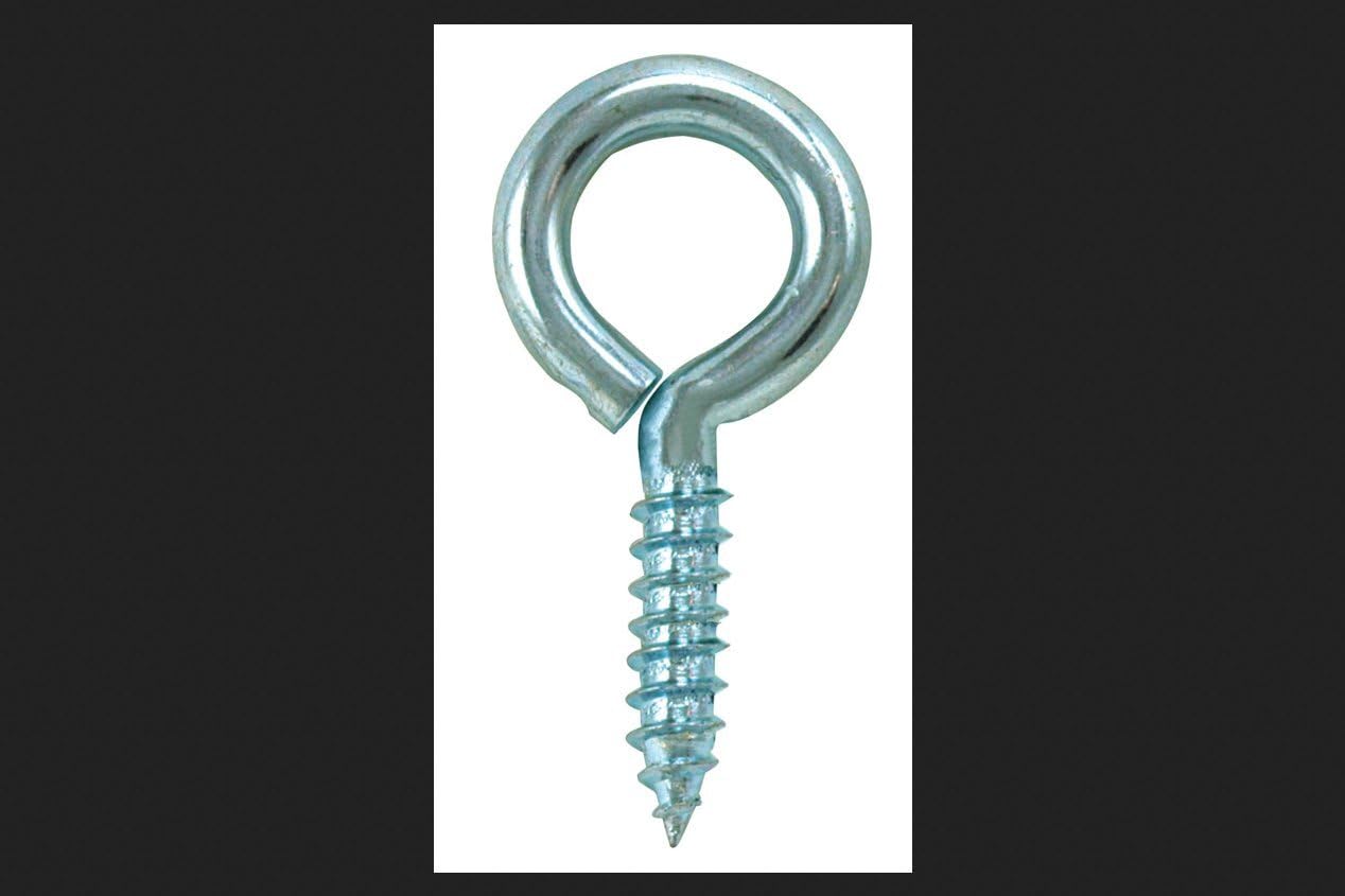 HAMPTON Screw Eye 5/8" 2-5/6" O.A. 7/8" Tread 120 Lb UPC Coded STL