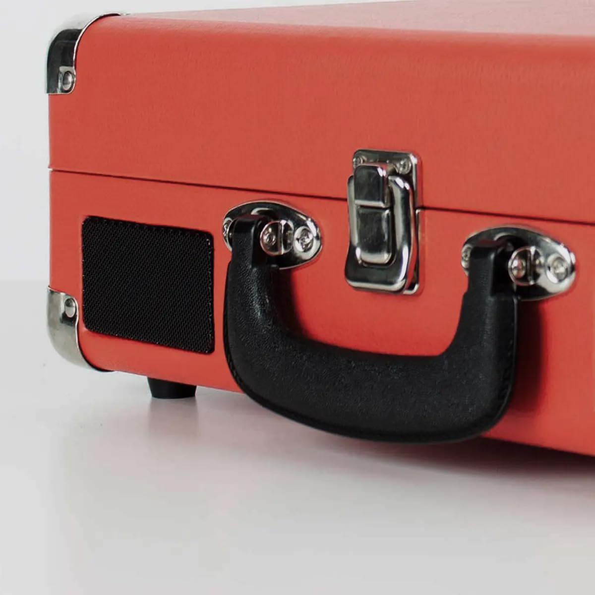 PRIXTON Giradischi in Vinile Vintage VC400 Lettore Bluetooth USB 2 Altoparlanti Rosso