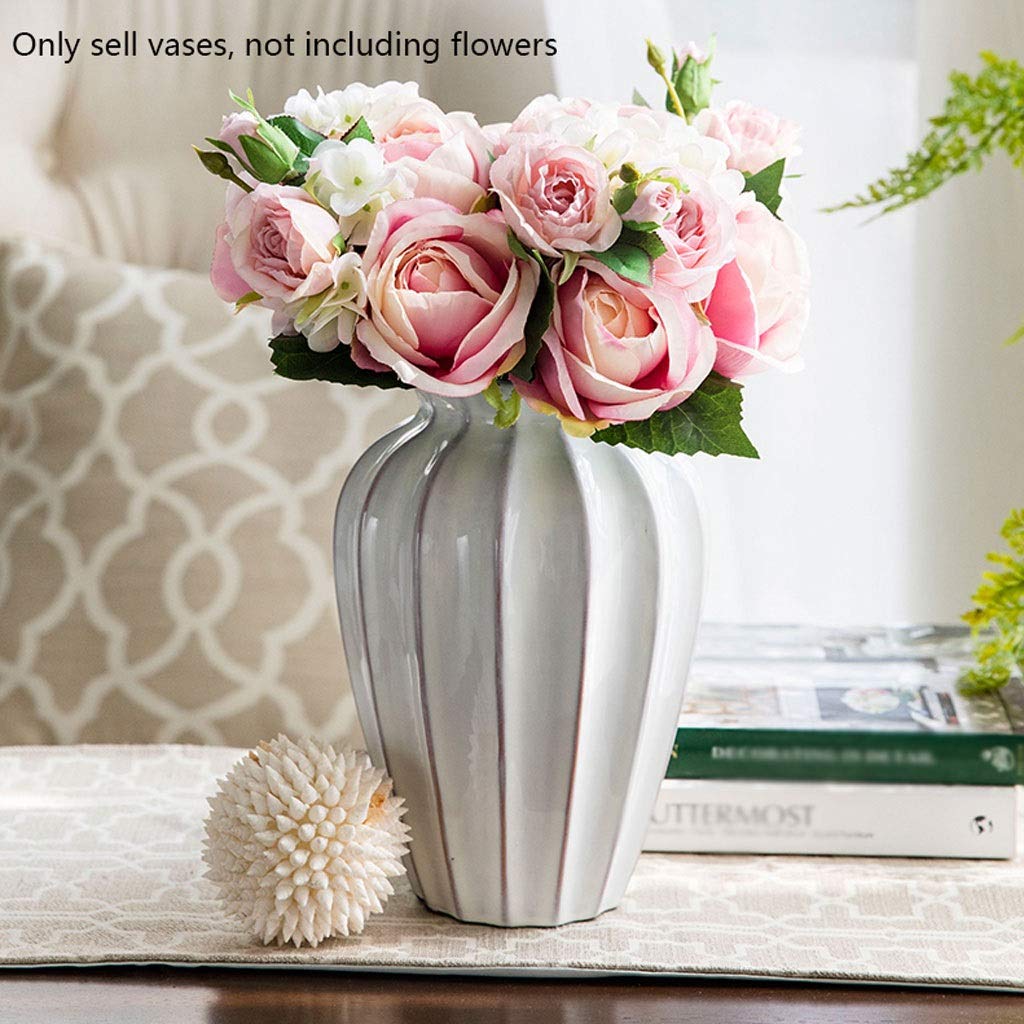 POLONIA 花瓶 Amazon.com: XXZY Nordic Flower Vase Decoration Home Ceramics