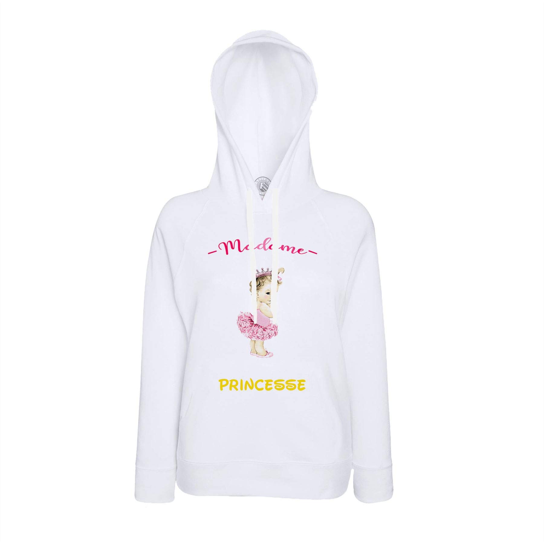 Sweat à capuche bébé princesse ballerine - Confort coton mignon - 2