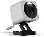 WyzeCam v4 Security Camera, 2K HD WiFi Smart Home Surveillance Camera, Indoor/Outdoor, Motion Activated Spotlight&Siren, Pet/Baby Monitor, Enhanced Color Night Vision, 2-Way Audio, Wired, White
