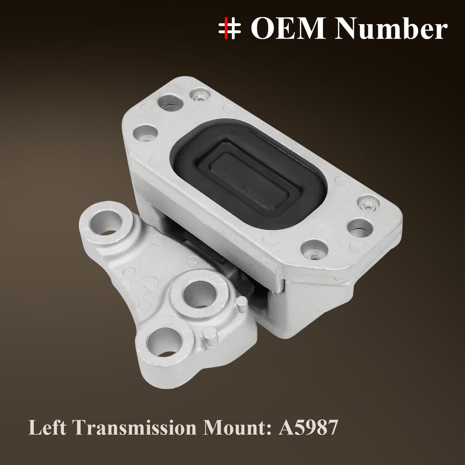 Engine Motor Mount & Trans Mount Replacement for F-iat 500X 2.4L L4 2016 2017 2018; Jeep Renegade 2.4L L4 2015 2016 2017 2018 2019 2020, Engine Mount Set of 3 Replaces OE# 68363755AA 68278029AA