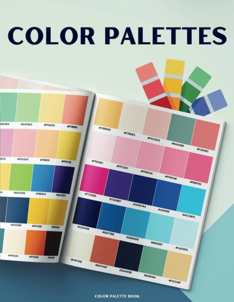 Amazon | Color Palette Book: 205 Color Schemes, Inspiration