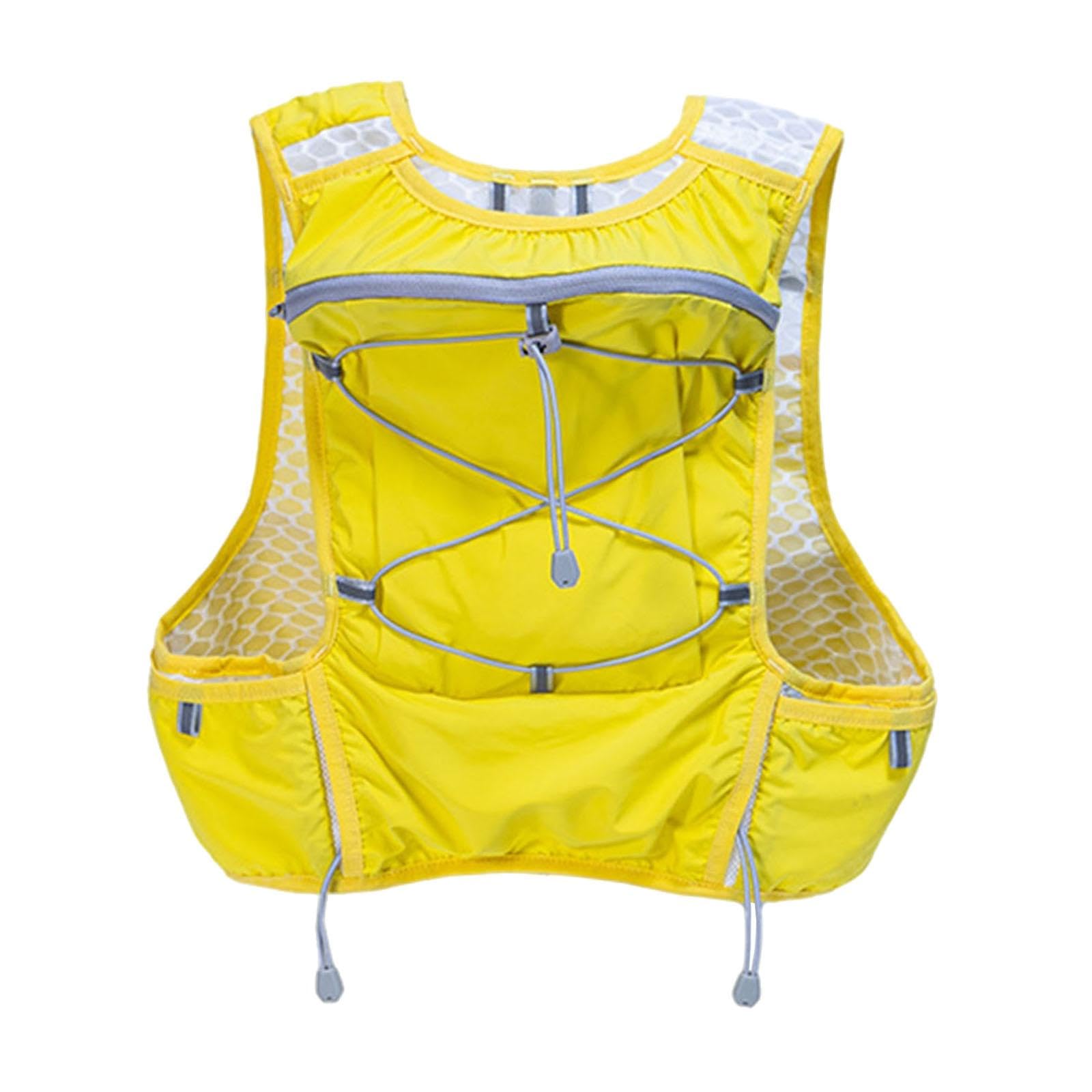 Sharplace Mochila de Hidratación Ligera de Paquetes de Agua de La Mochila Transpirable a Prueba de Fugas 5L Mochila para Correr en Ciclismo Hombres Y Mujeres