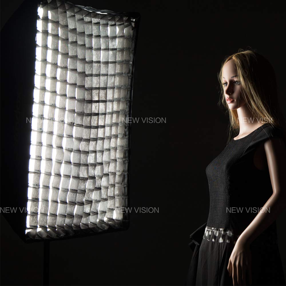 Softbox Grid do Kwadratowego Softboxa 60x90 cm dla Godox, Mocowanie Bowen, Umbrella Sofbox
