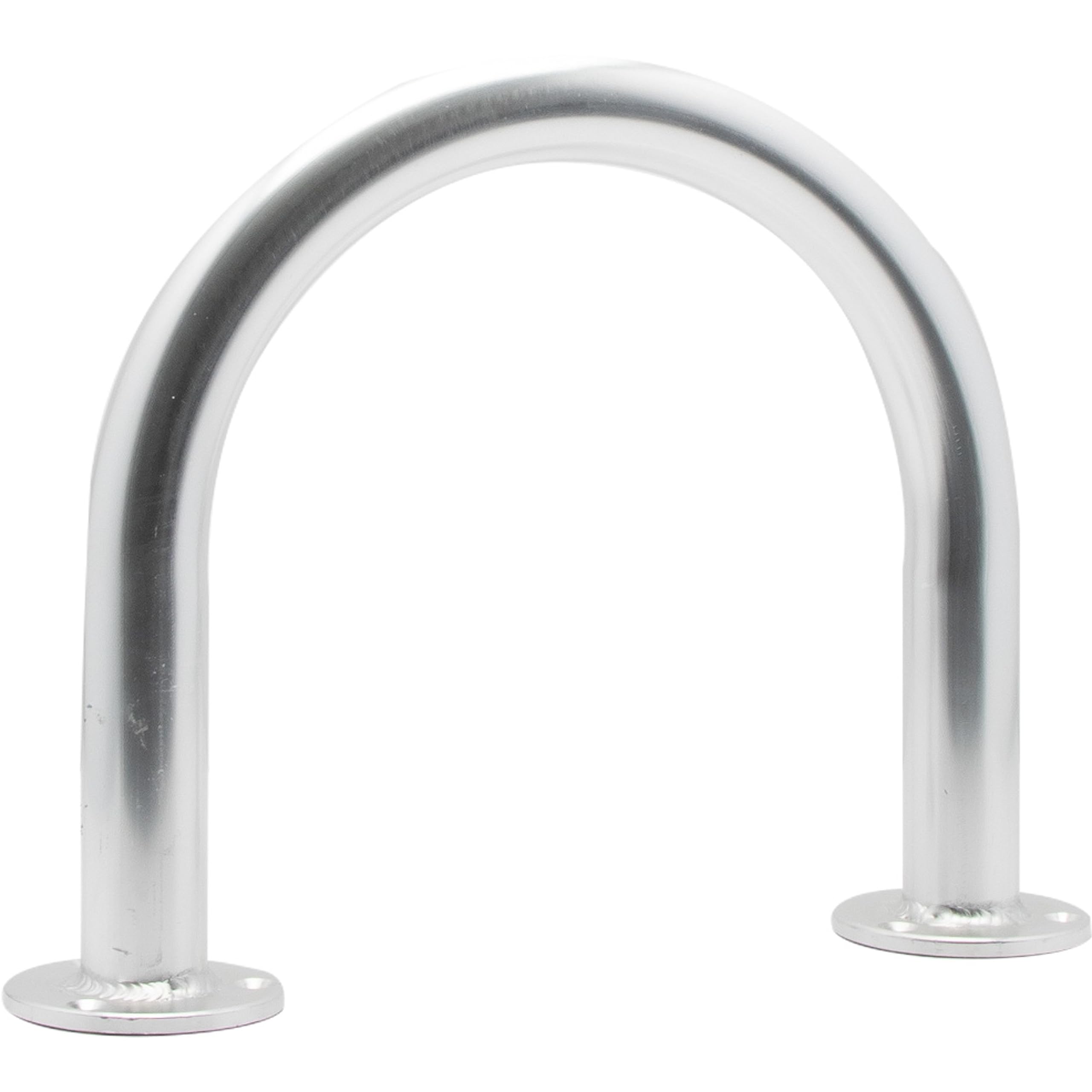Extreme Max 3006.6909 Universal Aluminum Hand Rail for Pool, Hot Tub, Dock & Deck - 12" H x 13" W