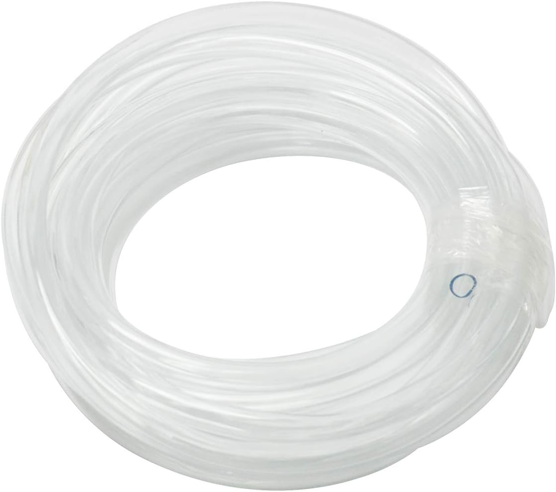 Gikfun 9.84 Ft 3m Silicone Tube 2mm ID x 4mm OD Flexible Silicone Rubber Tubing Water Air Hose Pipe Transparent for DIY Peristaltic Pump Transfer EK1962