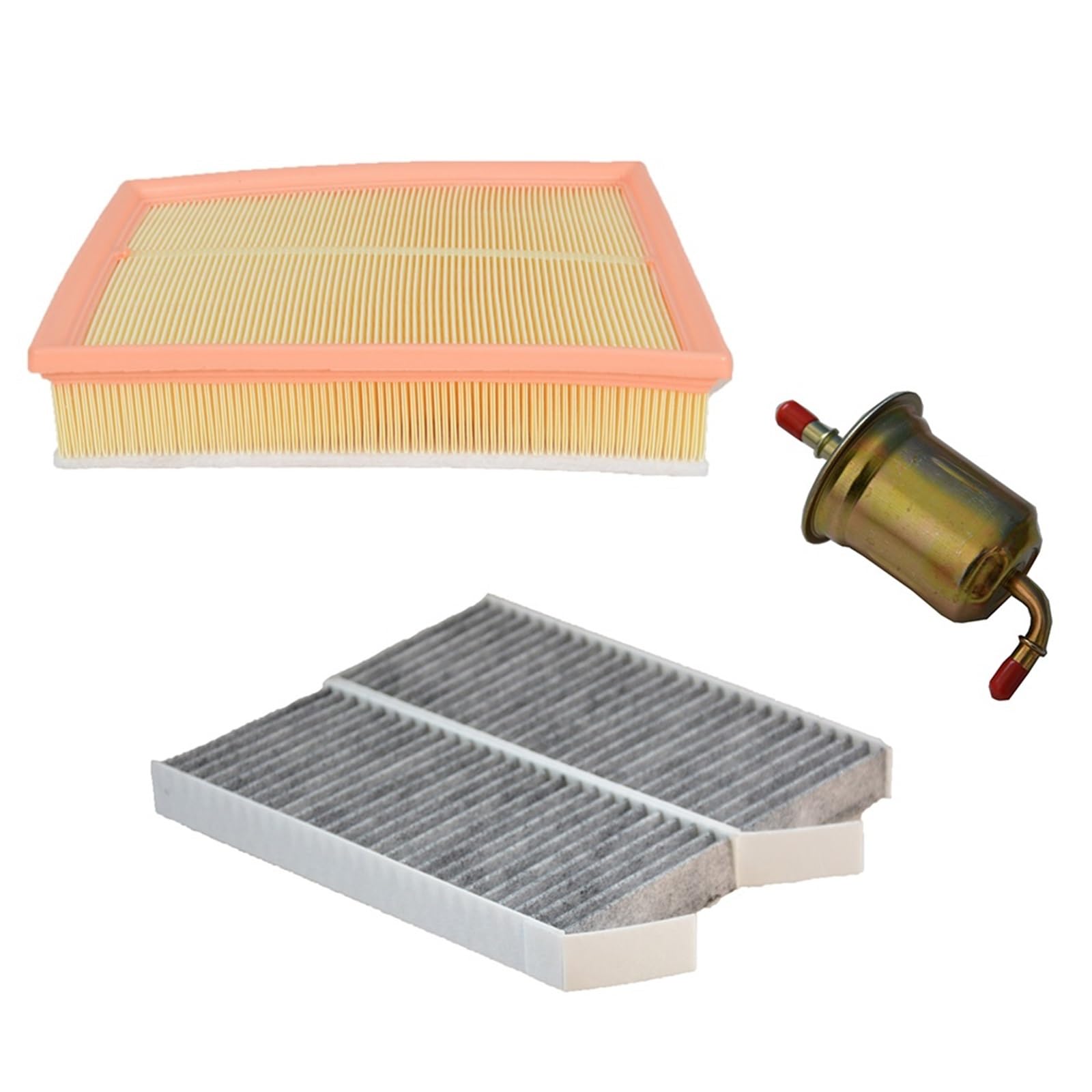 Filtro De Aire Juego de filtros motor para BEIJING BJ40 PLUS 2.0T 2017- BJ40(B40) .0 T 2013 Kit filtro aceite, aire y combustible para habitáculo B00017063 Accesorios reemplazar(3PCS A)