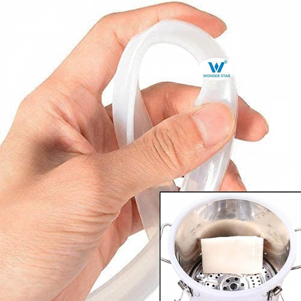 Wonder Star Universal Silicone Gasket Ring Set, 3 Sizes (8.5cm, 11cm, 12.8cm), Food Grade Flexible Sealing Rings Compatible for Preeti, phlips, Buterfly, sumeet Mixer Grinder Jars, Pack of 3 — Amazon image 7