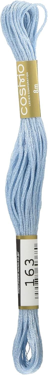 Cosmo No. 25 Embroidery Thread, 26.2 ft (8 m) Bundles, 1 Box Containing 6 Bundles
