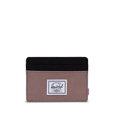 Herschel Supply Co. Charlie Cardholder Wallet Handbags Taupe Gray/Black