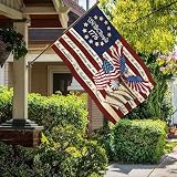 JZYIZYU We The People Flag 1776 American Flags With Eagle for Outside 3x5 Ft 4th of July Memorial Independence Day Freedom Flag Outdoor House Decorations Banner