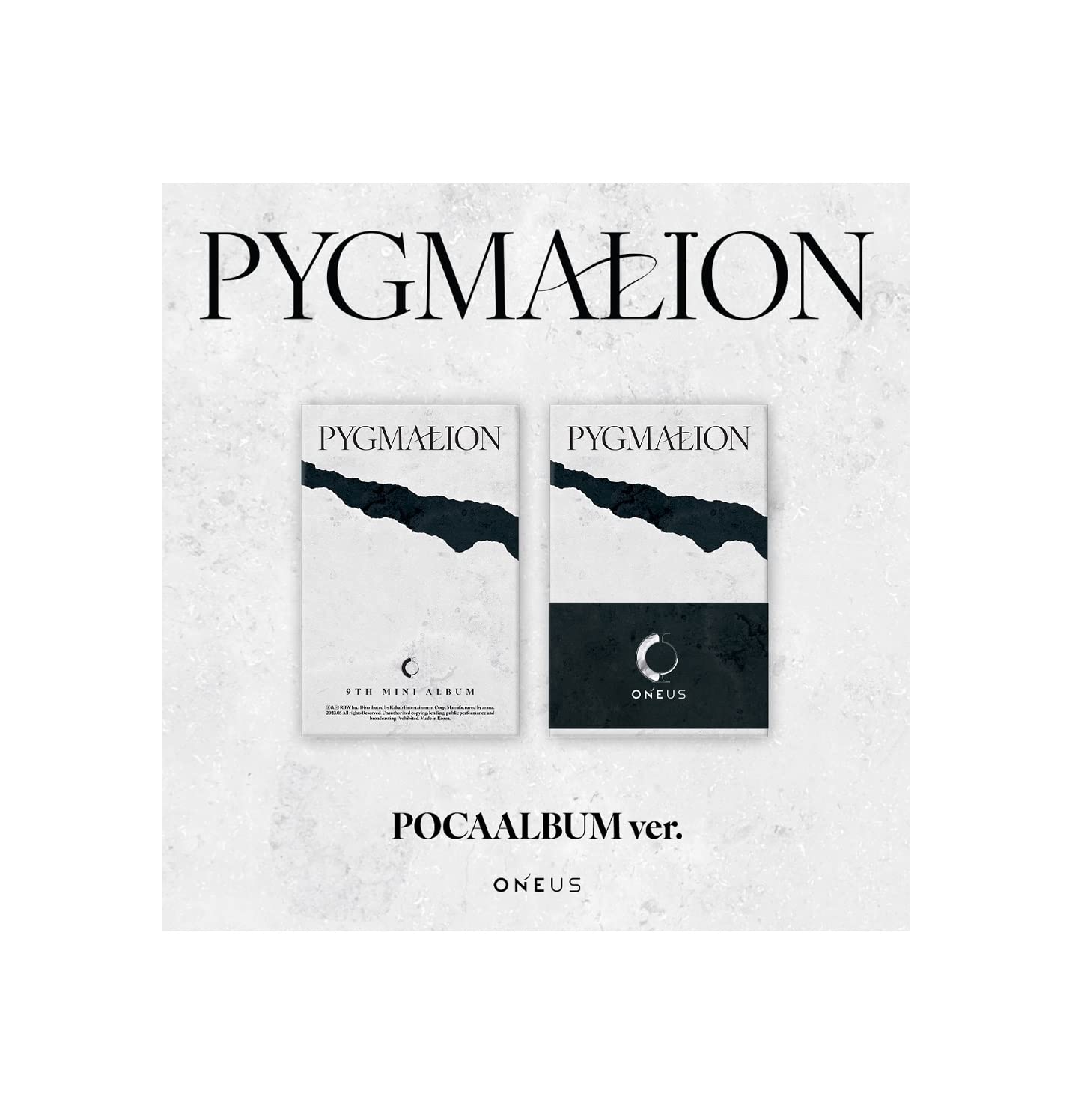 Oneus Pygmalion Pocaalbum l'album compact contre le manque de place