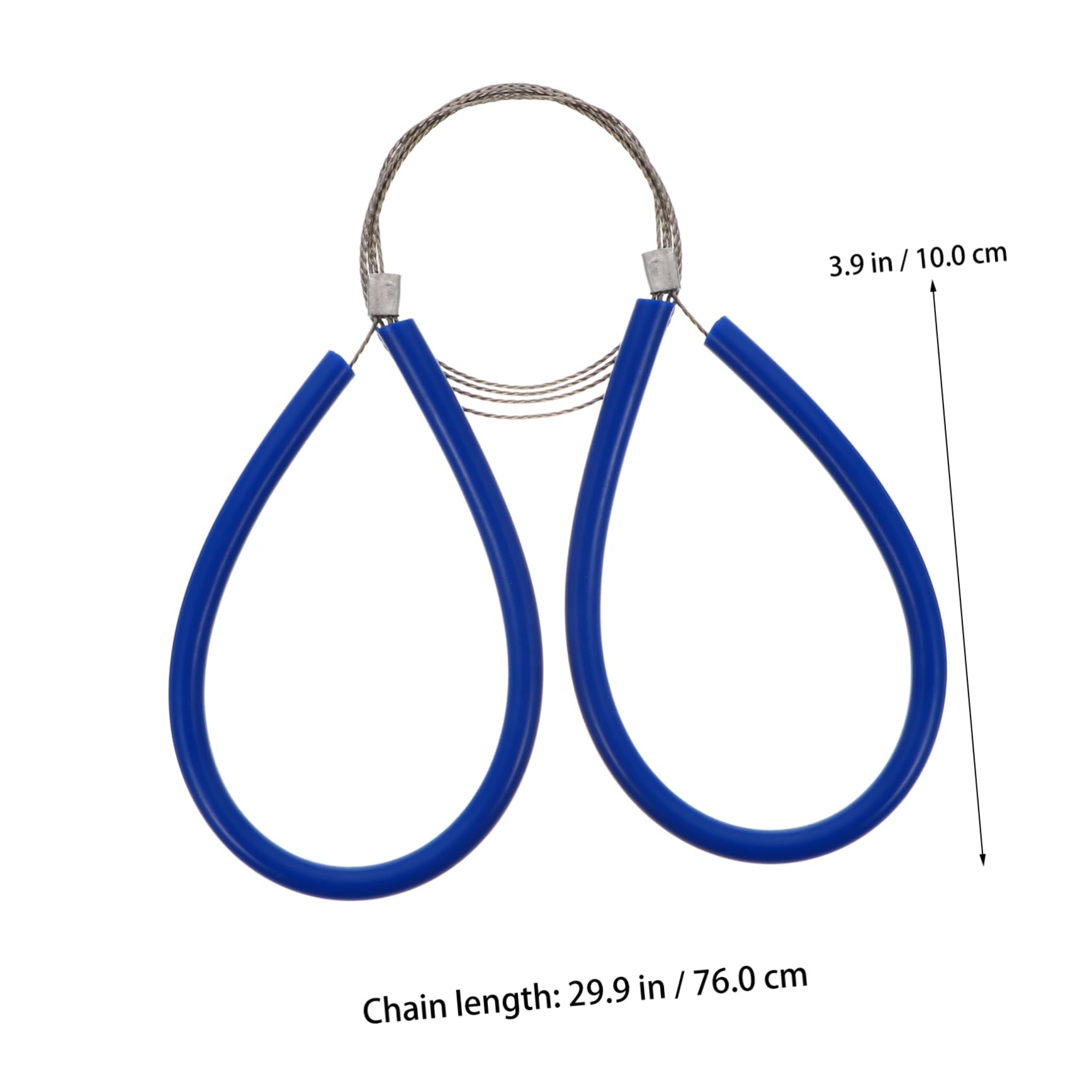 BRIGHTFUFU Survival Wire Saws Set of 2 Portable Hand Tool Pvc Handle Emergency Saws for Camping