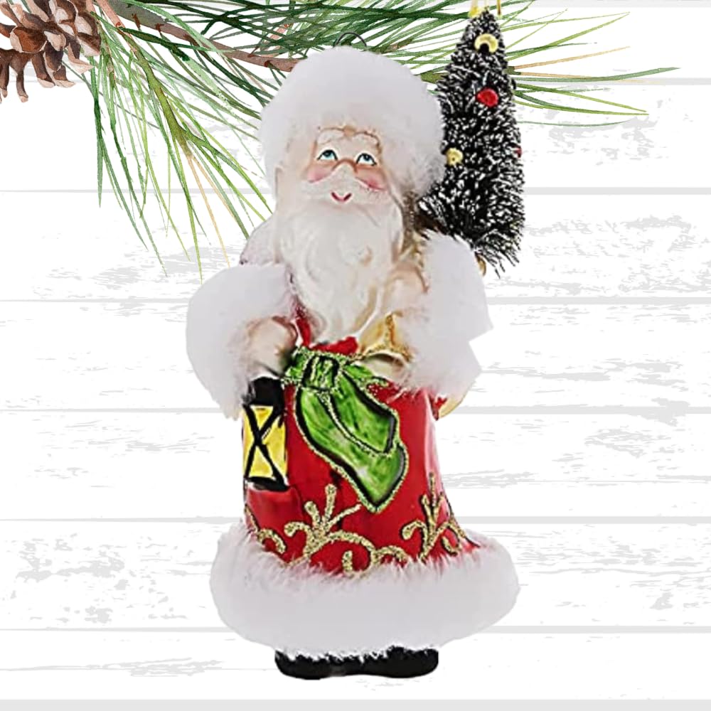 Amazon.com: Vintage Santa Christmas Ornament, Victorian Saint