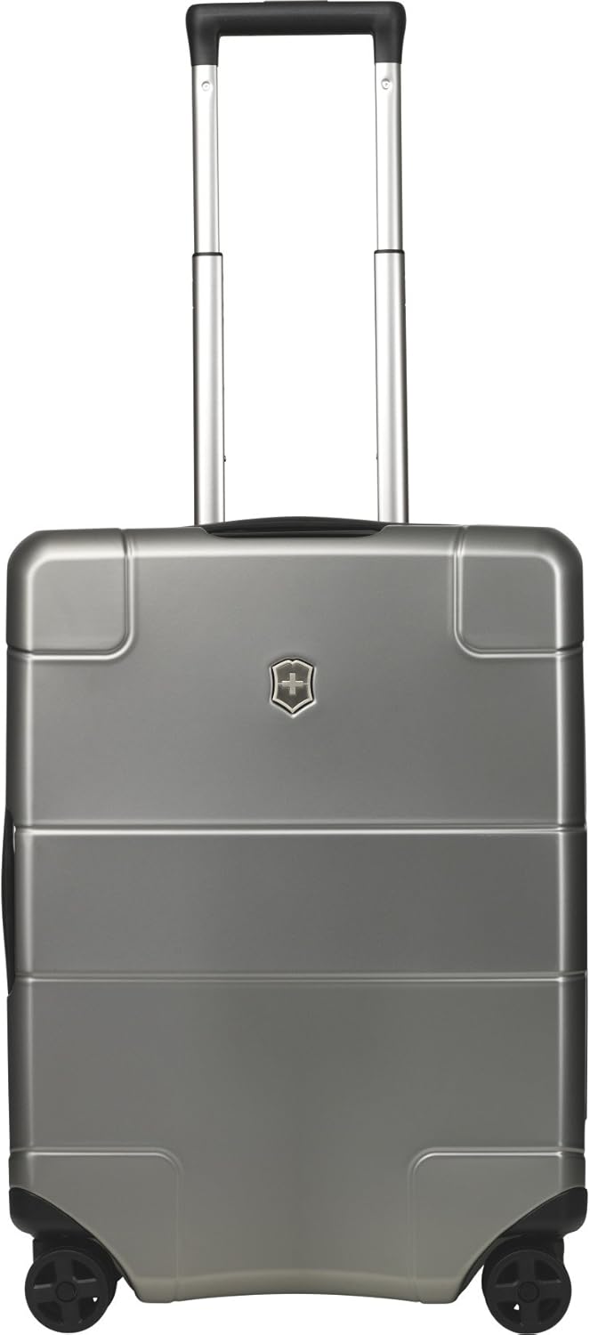 Victorinox Lexicon Hardside Expandable Spinner Luggage, Titanium, Carry-On-Global (21") (602104)