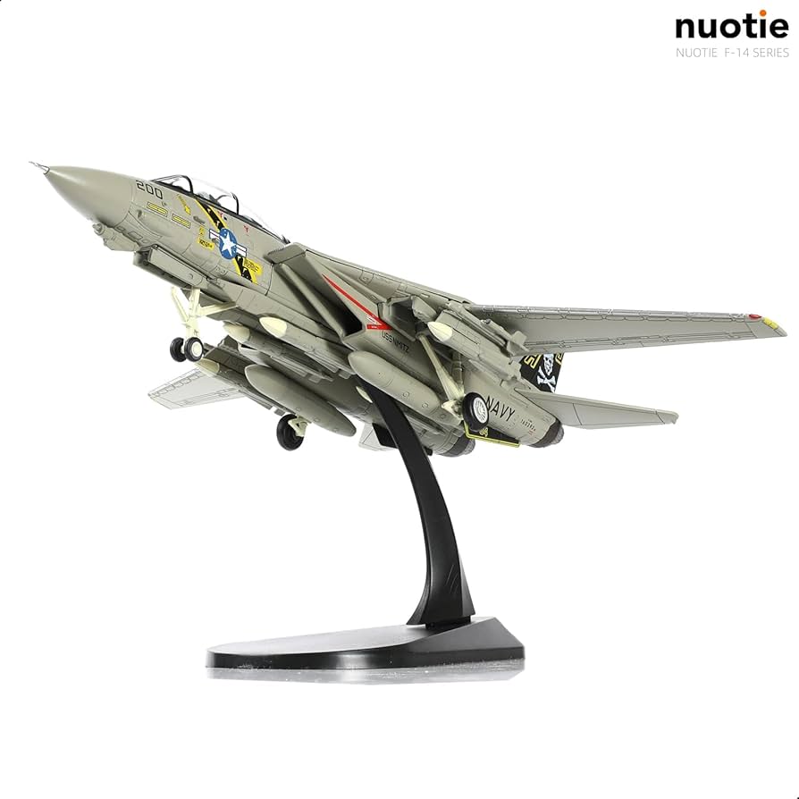 Amazon.co.jp: NUOTIE 1/100 F-14 トムキャット戦闘機 模型 戦闘