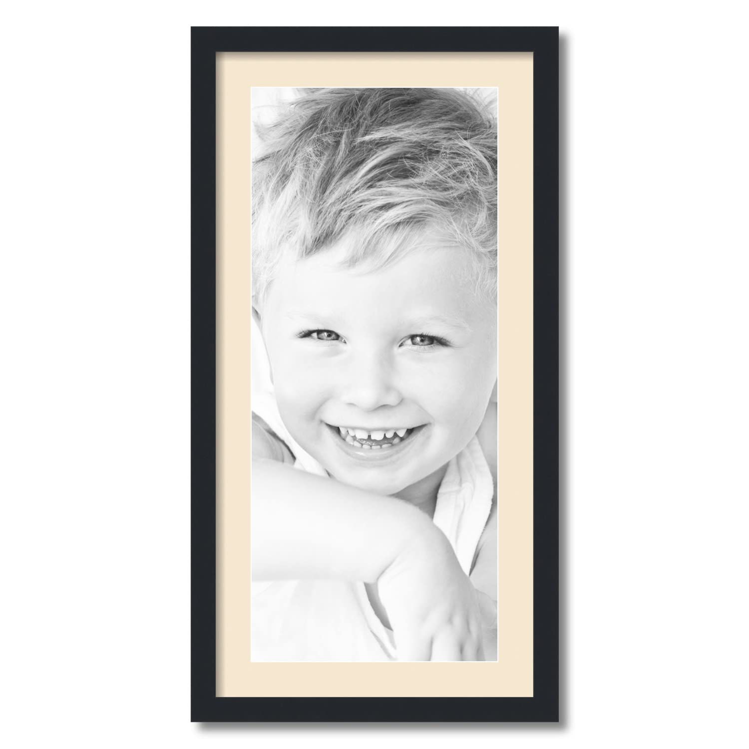 フォトフレーム S Amazon.com - ArtToFrames 12x28 inch Satin Black Picture Frame with