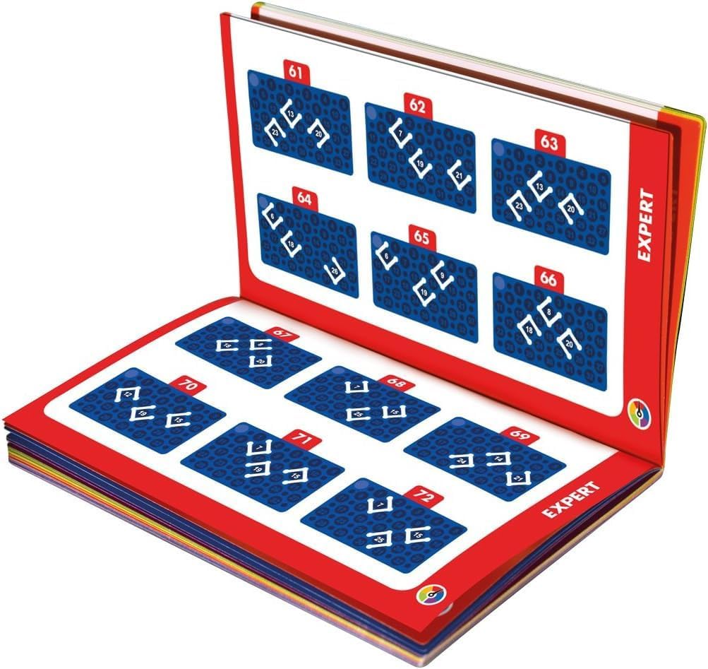 YODIFY Brain Teaser Puzzle Game with 120 Challenges | Cognitive Skill Building Travel Game | Portable Case Mind Game for Kids & Adults | Educational Brain Training Toy 2