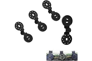 Shade Cloth Plastic Clips, 25 Pack Reusable Heavy Duty Lock Grip Tie Downs