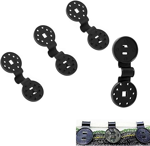 KEXINGTUO Clips de plástico para tela de sombra, tela reutilizable resistente al agarre, para camping, toldo resistente al viento, red de jardín,