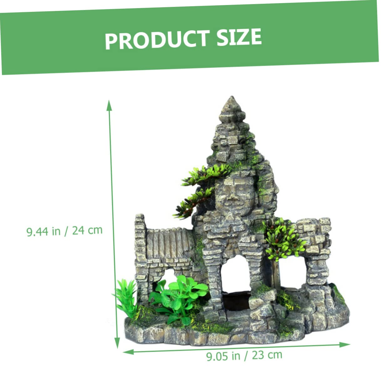Ciieeo Grotte Aquarium Décoration Ornement De Bouddha Abri pour Poissons Et Crevettes Nid Élevage Forme Unique Eau Douce