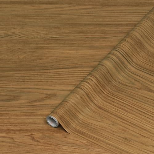 d-c-Fix Casella - Lámina Adhesiva para Muebles (Aspecto de Madera, 90 cm x 15 m), Color marrón