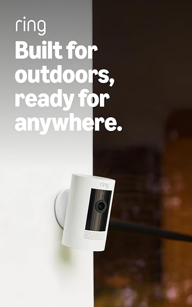 The Ring Stick Up Cam Battery offers versatile placement options for home security monitoring.