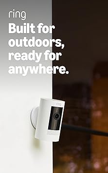 31% off: Ring Outdoor Cam (Stick Up Cam), Weather-resistant home or business security camera, outdoor ready, Live …