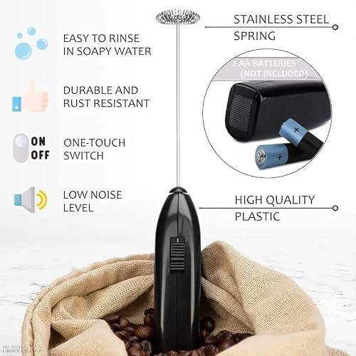 High Speed Battery Operated Handheld Milk Frother And Foamer #TOP5