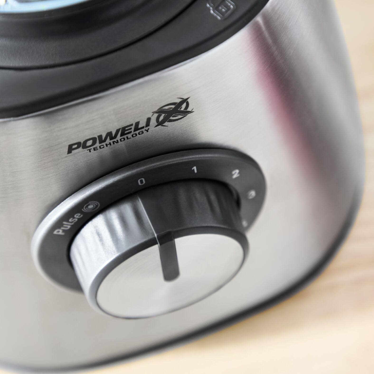 Moulinex Blendforce, Batidora Vaso 800W Powelix Jarra Cristal 1,75L | Con 5 velocidades, función Pulse, jarra de cristal termorresistente y cuchillas Powelix para resultados óptimos LM439D