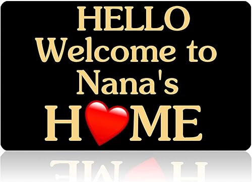 Miniatura 8 de Tapete personalizado de bienvenida para el hogar familiar, tapete personalizado para puerta interior y exterior con tu entrada de texto para casa,