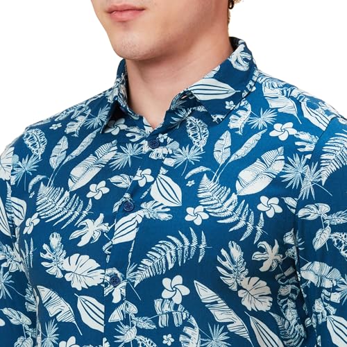 Image of Being Human Garments Mens-Top Shirts Navy