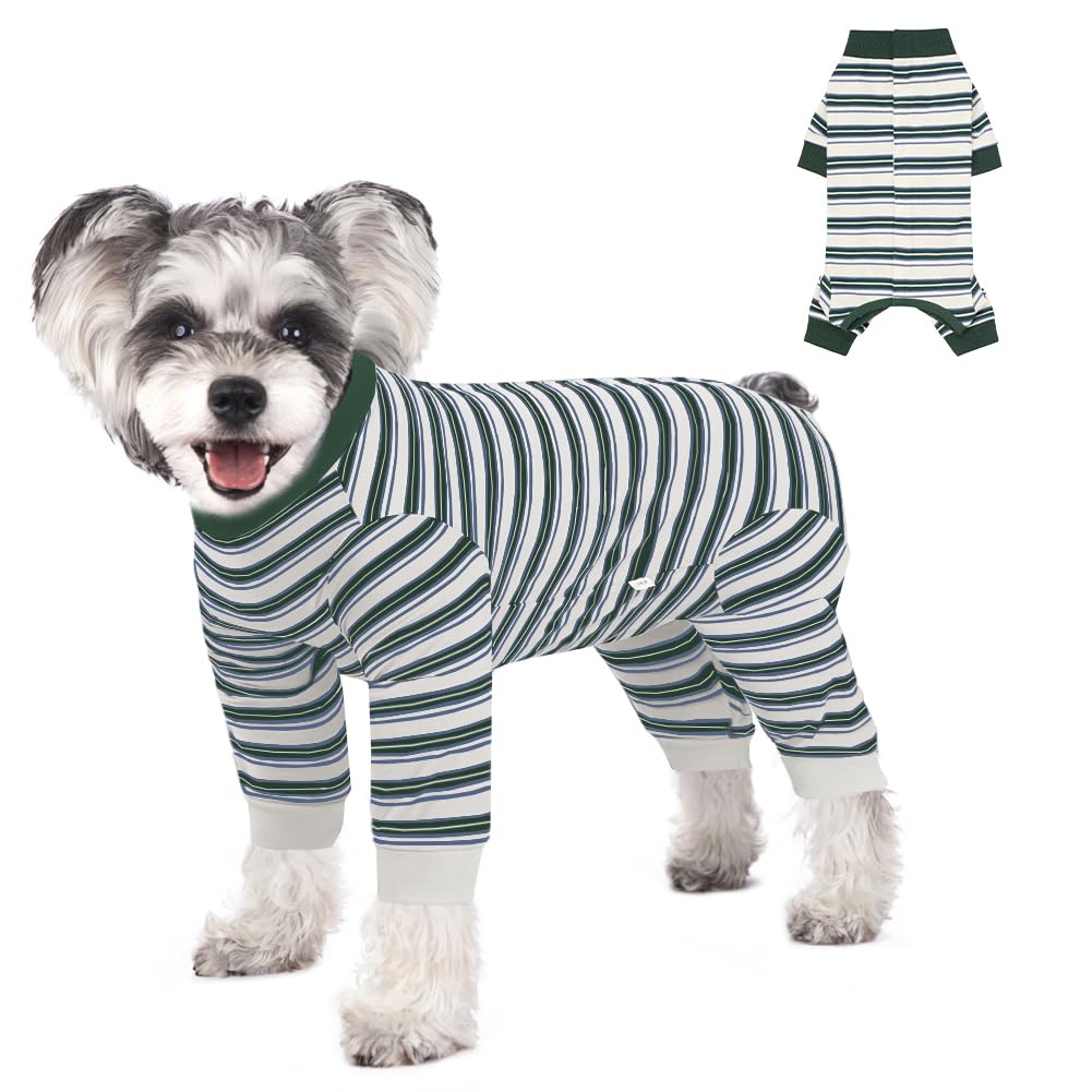 FEimaX Dog Recovery Suit After Surgery, Pet Abdominal Wounds Post Surgical Shirt for Dogs Cats, Puppy Spay Neuter Prevent Licking Onesie Alternative Bandages E-Collar &amp; Cone