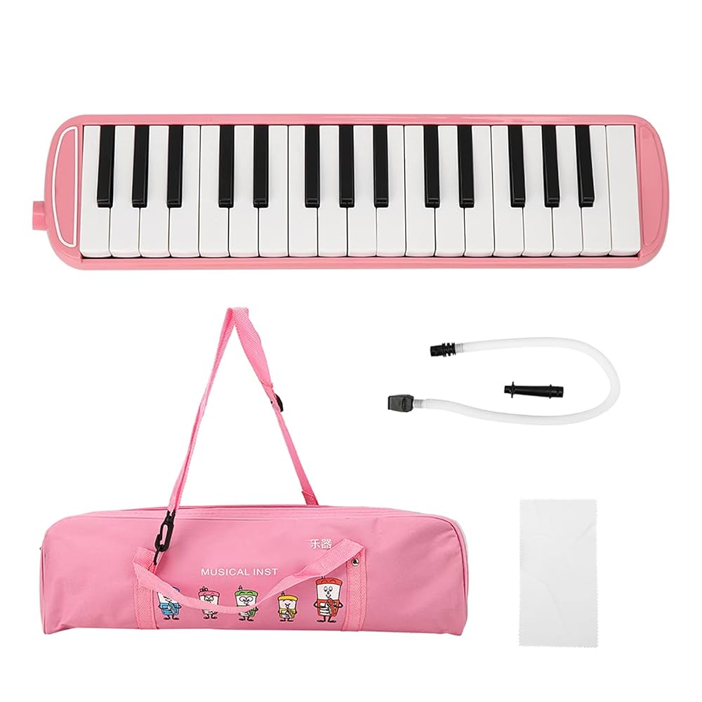 BSL ML32K 32 Keys Pianica Melodica Melodion With Flexible Long Pipe With Short Mouthpieces And Piano Case I.59898345