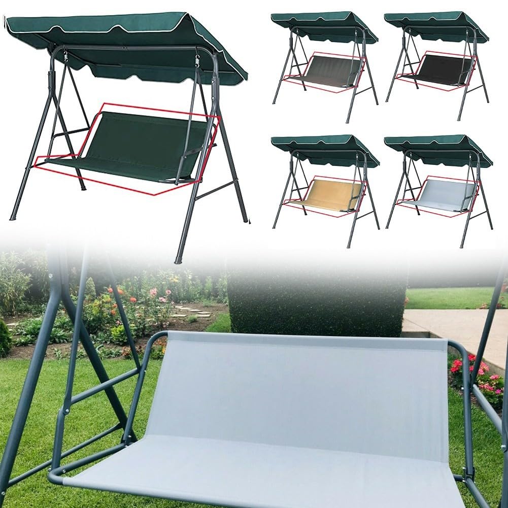 Besttoolifes 600D Oxford wodoodporny pokrowiec na huśtawkę ogrodową, 115 x 48 x 48 cm, odporny na działanie promieni UV, odporny na warunki atmosferyczne, zamiennik do 2-osobowych mebli ogrodowych