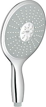 GROHE 27675000 Power&Soul 160 Hand Shower with 4+ Spray Options