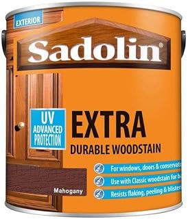 Sadolin EXTRA WOODSTAIN (YELLOW TIN) 2.5lt - Mahogany