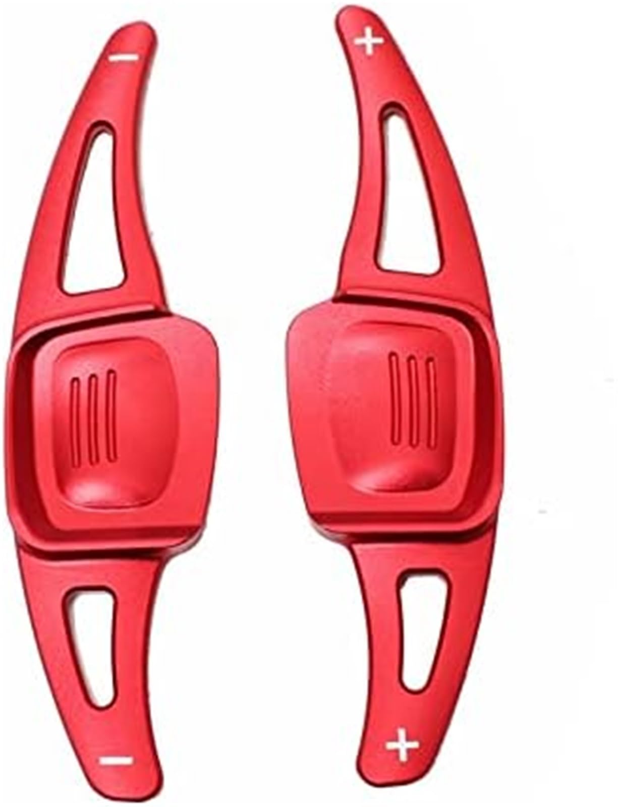 Xedlamp One Color Car Gear Shift Paddle Shift Paddles Car Paddle Shifter Extensions Steering Wheel Extension Shifters Gear Stickers Decorative, For Vw, For Cc 2019 2020