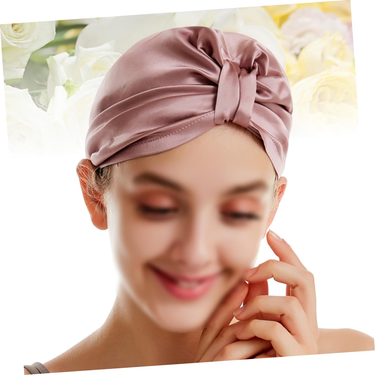 DOITOOL 3stücke Silk Hair Drying Hat Schnelltrocknende Haube Seide Für Zuhause Bad Und Fitness Schützend Und Für Haartypen